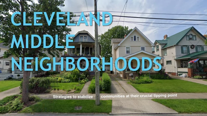 neighborhoods