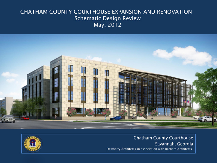 chatham county courthouse expansion and renovation