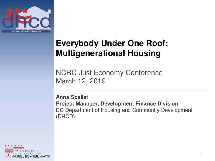 everybody under one roof multigenerational housing