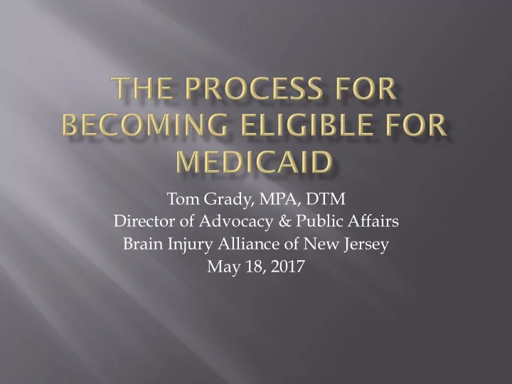 to define what medicaid is to define the qualifications
