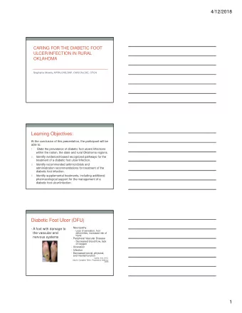 Learning Objectives:  At the conclusion of this presentation, the participant will be  able to: