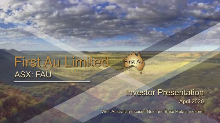 first au limited