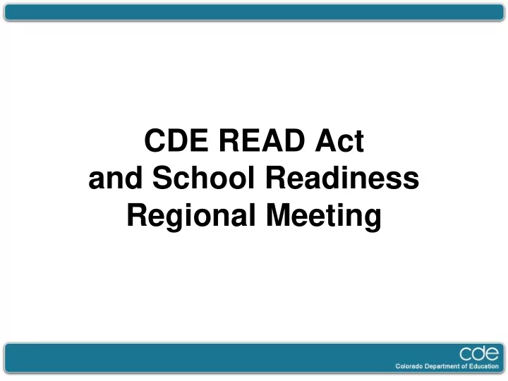 cde read act