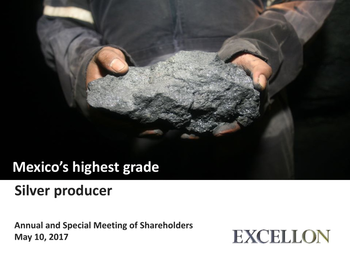 mexico s highest grade silver producer