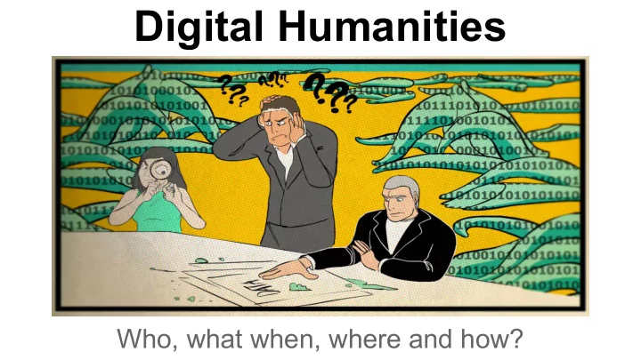 digital humanities