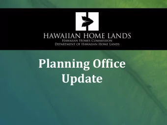 Planning Office  Update  Kauai Regional Plans  Anahola Town  Center Plan  2009 Kauai  ina
