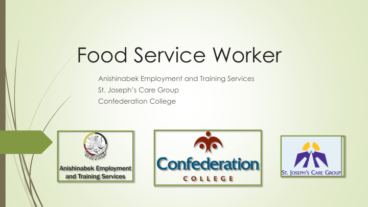 food service worker