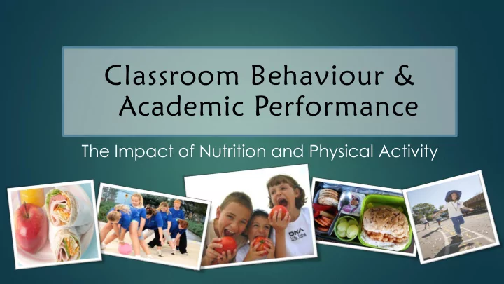 classroom behaviour