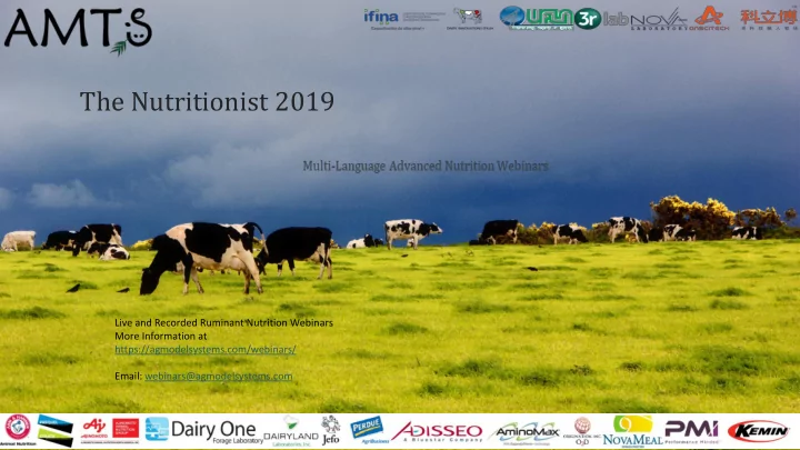 the nutritionist 2019