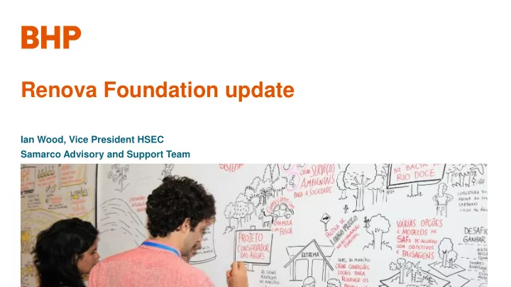 renova foundation update