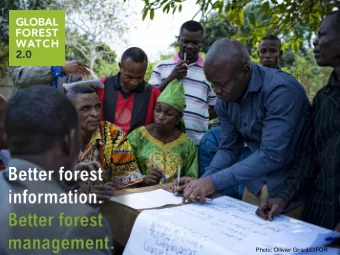 Photo: Ollivier Girard/CIFOR  We now know more about forests. 80%  deforestation rates  in