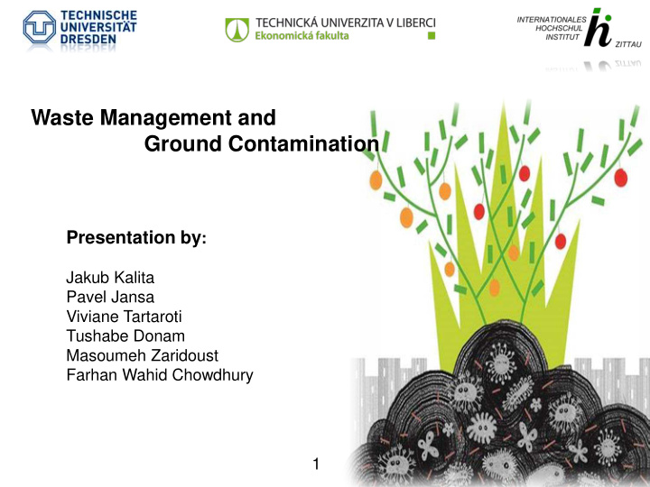 waste management and ground contamination