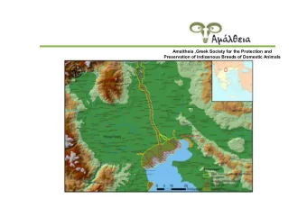Amaltheia ,Greek Society for the Protection and  Preservation of indigenous Breeds of Domestic