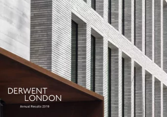 Annual Results 2019  CONTENTS Presenters  Contents  Paul Williams  Introduction and overview  01