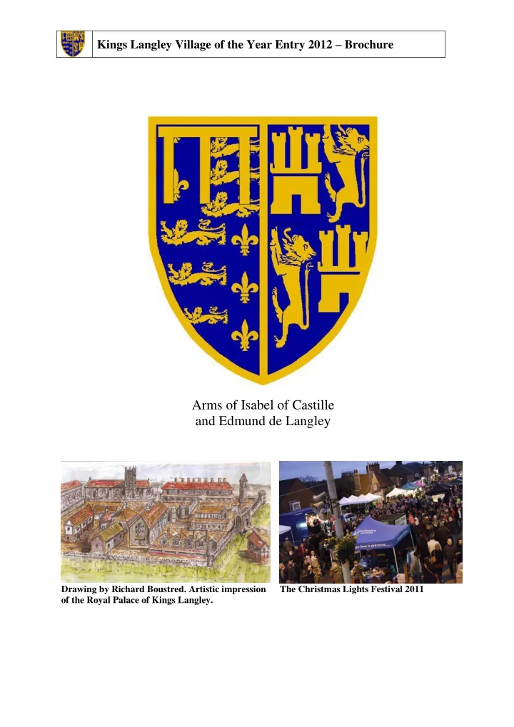 arms of isabel of castille
