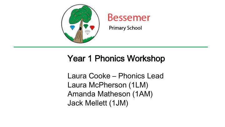 year ar 1 phonics onics wo workshop kshop