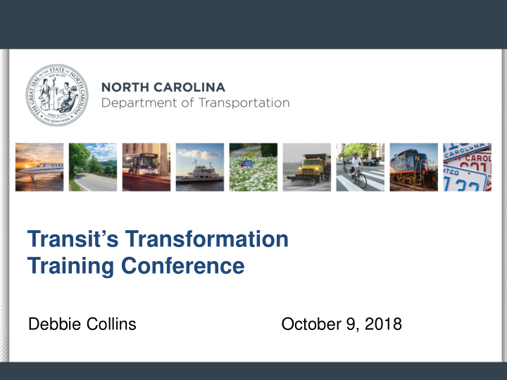 transit s transformation training conference