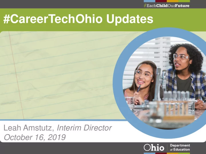careertechohio updates