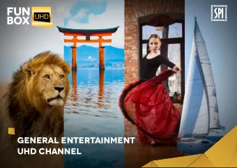 GENERAl ENTERTAINMENT  uhd CHANNEL We are covering the world with SPI is one of the media industry