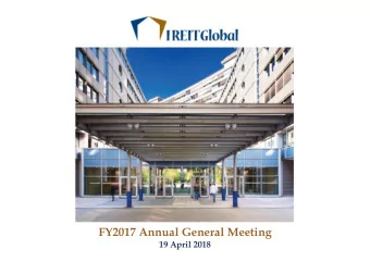 FY2017 Annual General Meeting  19 April 2018  Agenda  Key Highlights  About Tikehau Capital