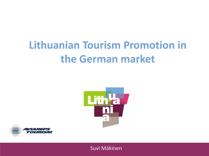 the german market