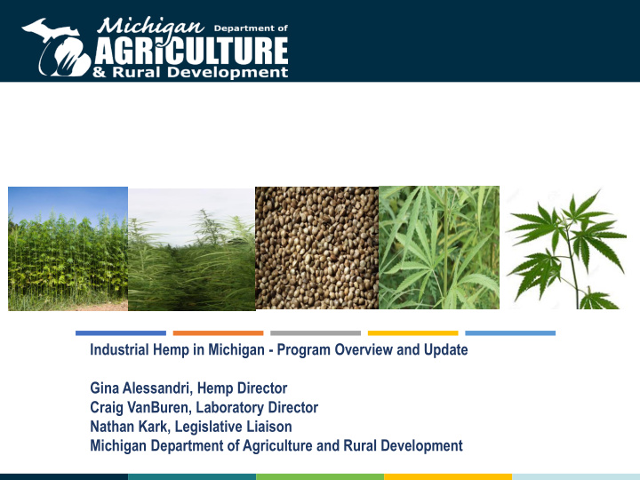 michigan department of agriculture and rural development