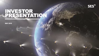 PRESENTATION  MAY 2019  Investor presentation | May 2019  Contents  Page 3-4  1)  Executive