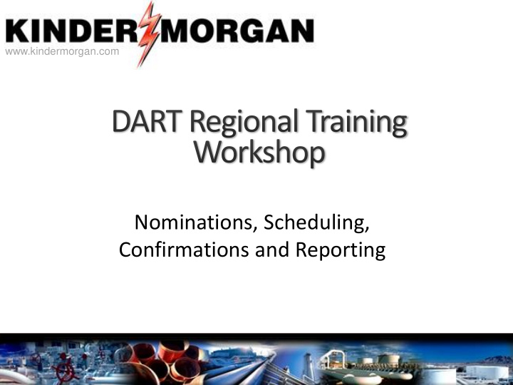 nominations scheduling confirmations and reporting