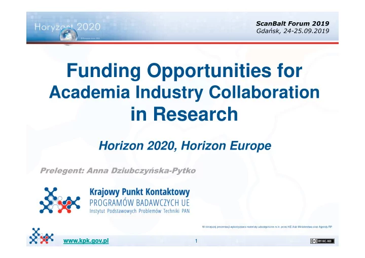 funding opportunities for