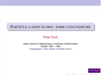 D REW , 1983)  Following Drew (1983)  (  k  k ) +   (  k  k v k ) = 0  t  (