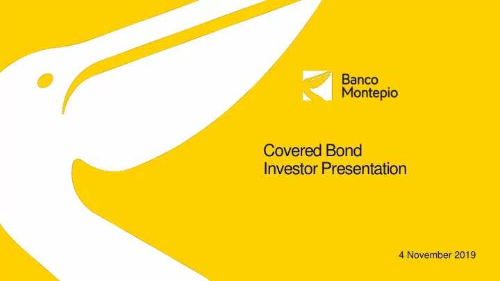 investor presentation