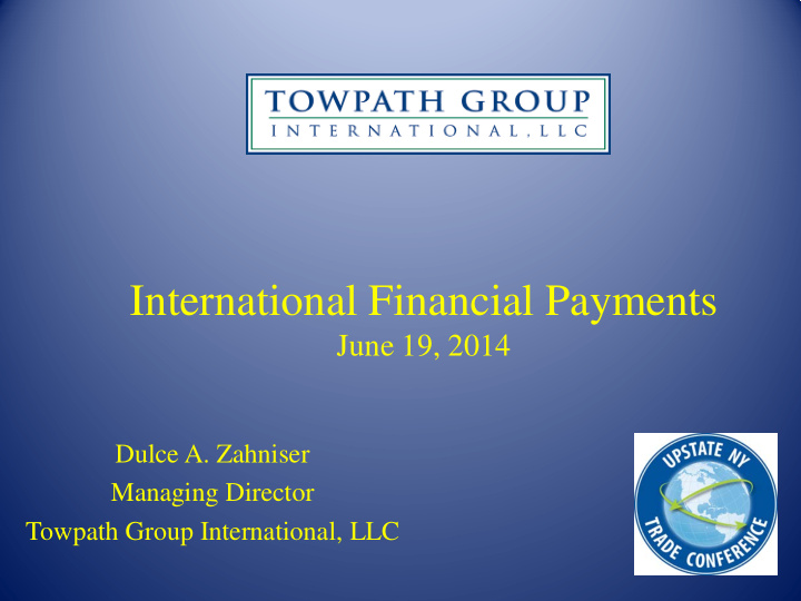 international financial payments