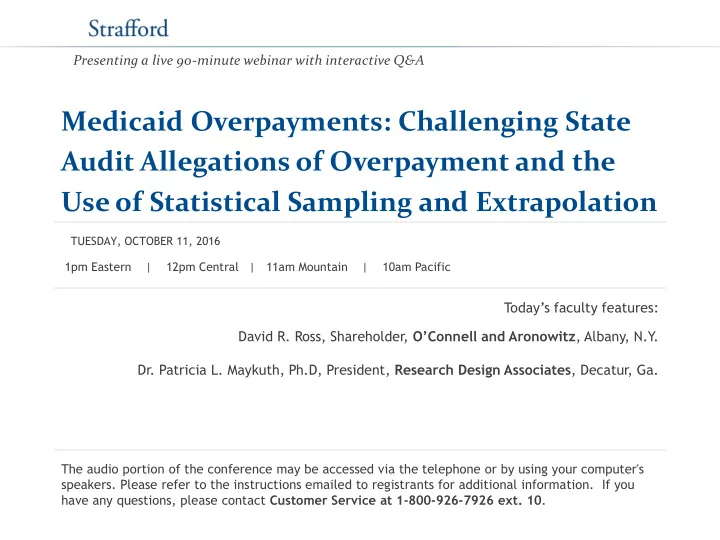 medicaid overpayments challenging state audit allegations