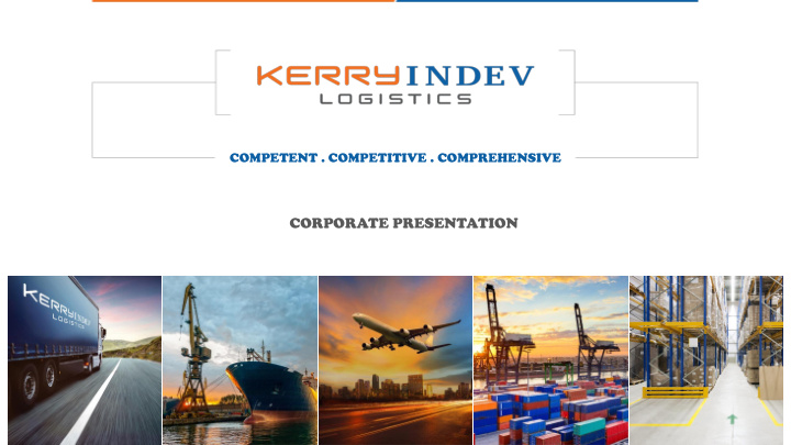 corporate presentation we are kerryindev