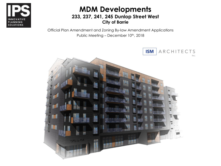 mdm developments