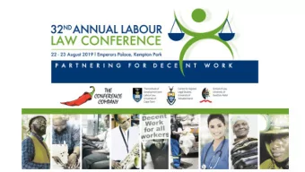 CASE STUDY UPDATE: LATEST DEVELOPMENTS IN COLLECTIVE LABOUR  LAW    Association of Mineworkers