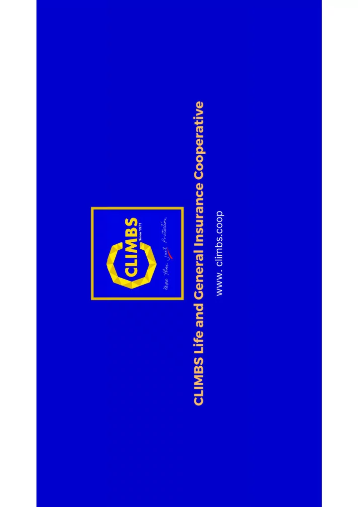 climbs life and general insurance cooperative climbs life