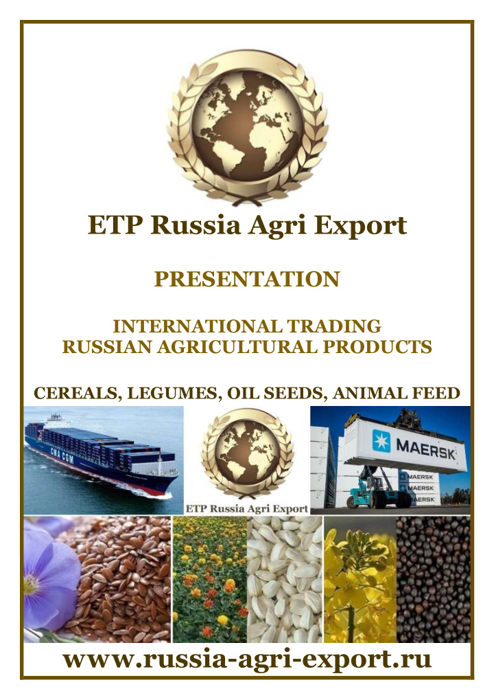 etp russia agri export