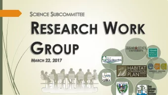 E AHCP R E ARCH P ROGRAMS  SE R E A R E ARCH P ROGRAM  F  UGI  SE  T  a sk 2 o f the  E  AA-USF