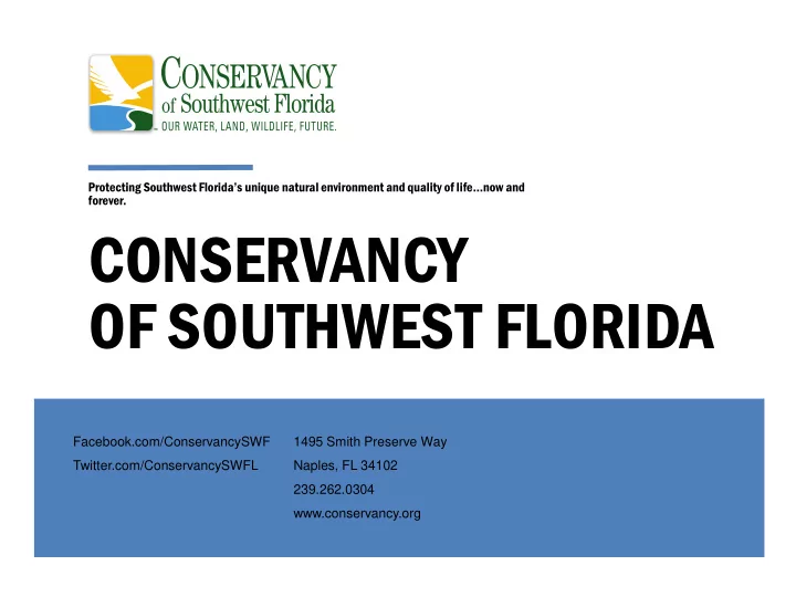 of southwest florida