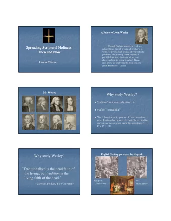 Spreading Scriptural Holiness:  Spreading Scriptural Holiness:  acknowledge that all we are, all we