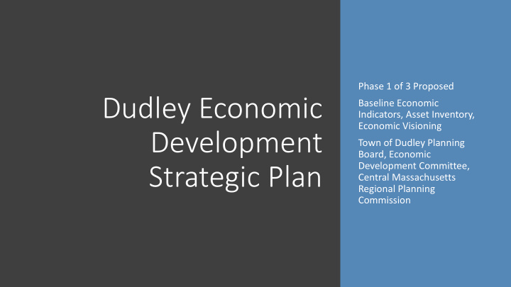 dudley economic