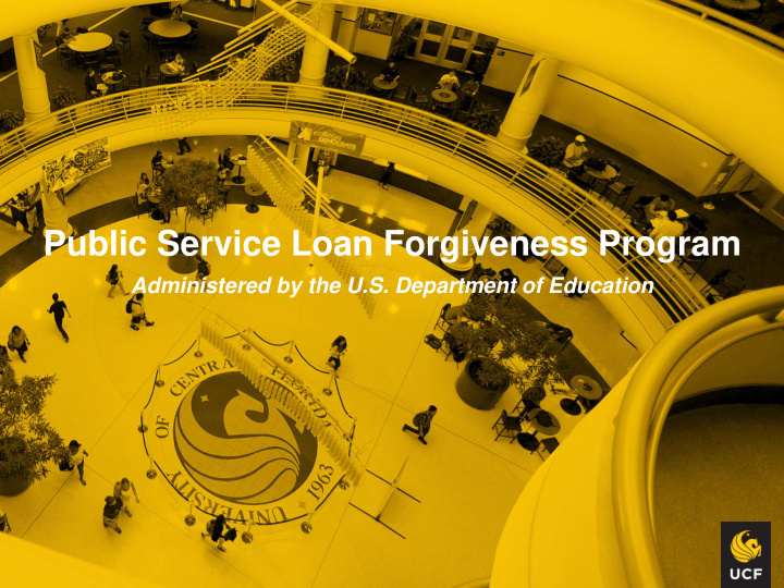 public service loan forgiveness program