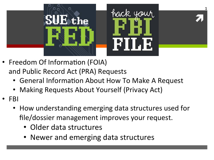 freedom of informa on foia and public record act pra
