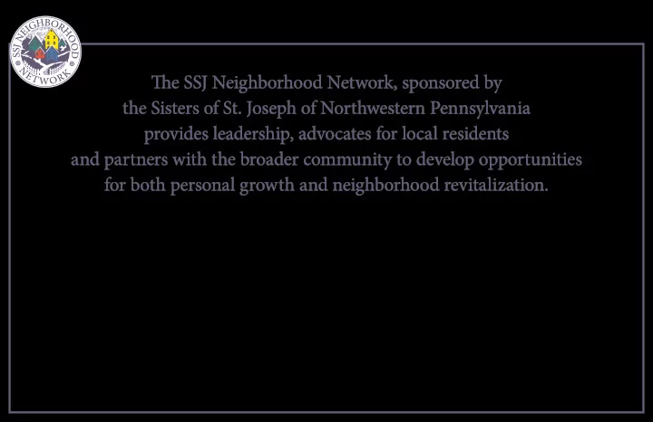 sisters of st joseph neighborhood network tie ssj