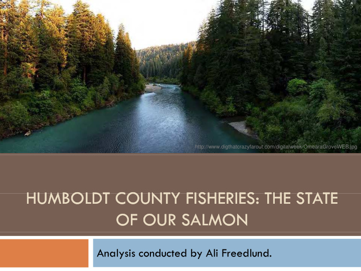 humboldt humboldt county fisheries the state humboldt