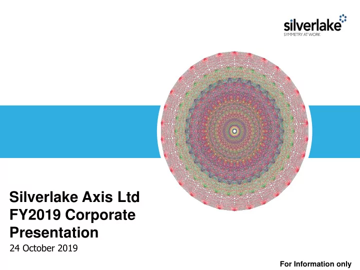 fy2019 corporate