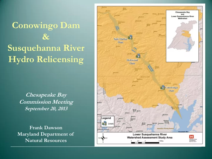 chesapeake bay commission meeting september 20 2013 frank