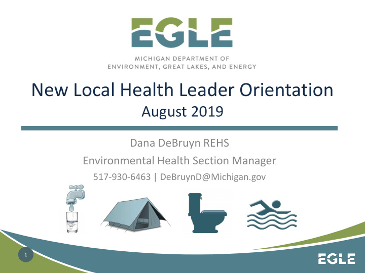 new local health leader orientation