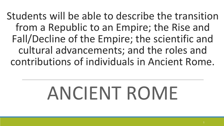 ancient rome